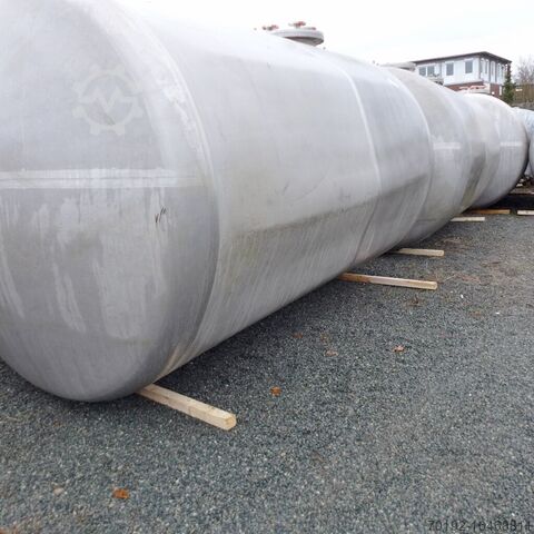 Unused 15000 liter double-walled safety tank made of V2A according to DIN-EN 12285-2  