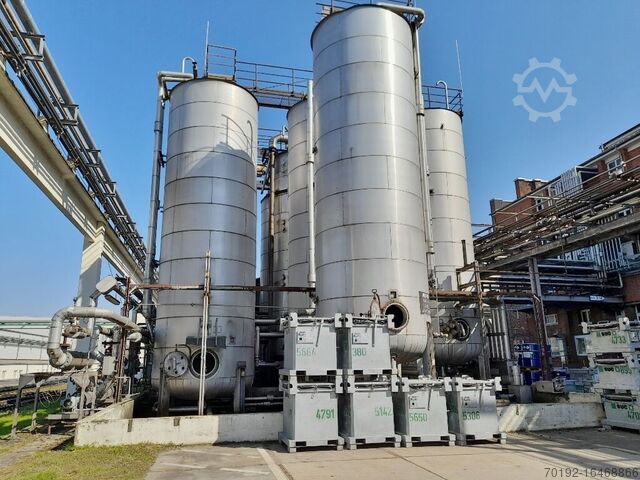 60000 Liter heiz-/kühlbarer Druckbehälter aus V2A