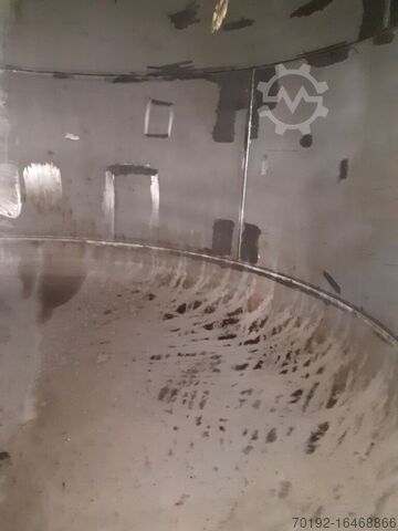 60000 Liter heiz-/kühlbarer Druckbehälter aus V2A