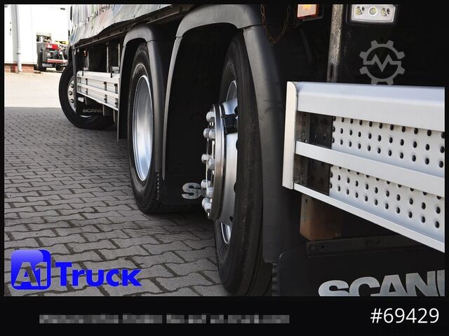 Beverage truck SCANIA P 320 P 6x2,, Getränke, Lenkachse, LBW: Dhollandia DHLM 30