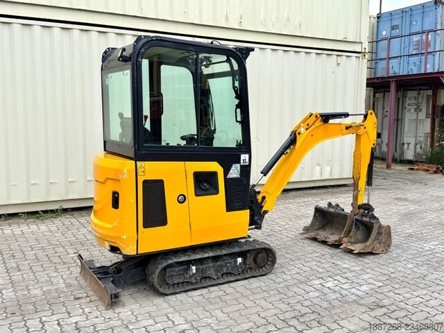 Minibagger JCB 15C-1 / 825 H /  3 x Löffel / Kabine