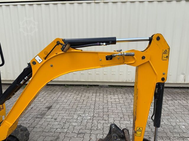 Minibagger JCB 15C-1 / 825 H /  3 x Löffel / Kabine