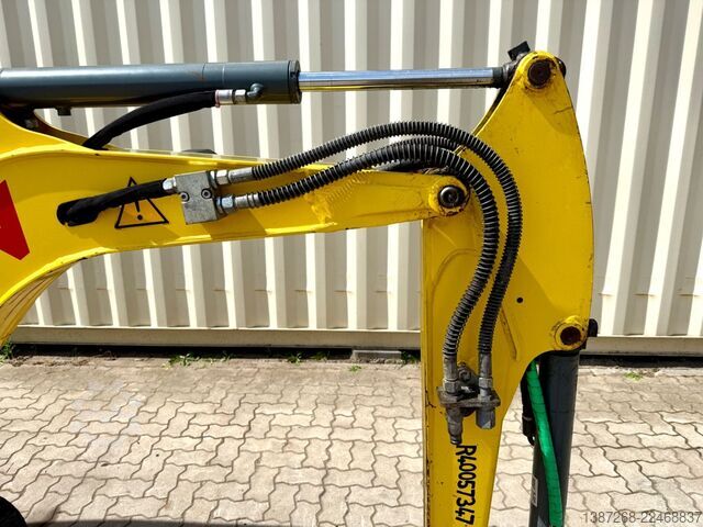 Mini excavator WACKER Neuson ET16 / 2019 BJ / 1.476 H / 3x Löffel