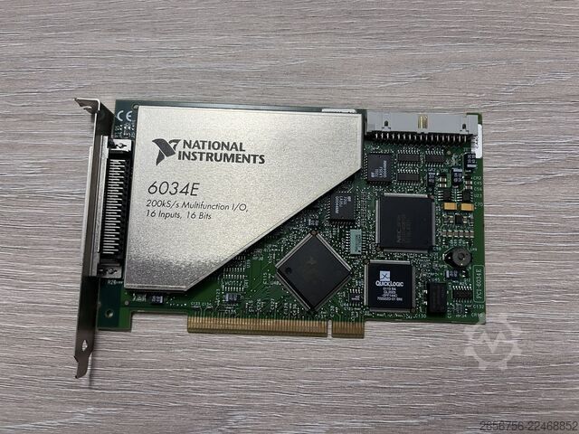 Multifunctional DAQ I/O card National Instruments PCI-6034E