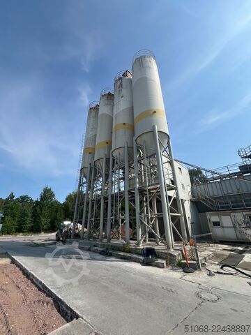 1 Complete Cement Silo Battery  Silobatterie 4X80