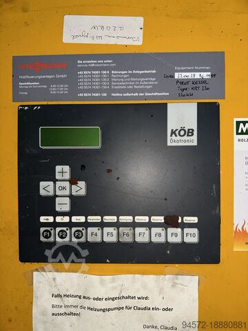 Wood chip boiler + Feeder! Viessmann/KÖB Pyrot 220 kW