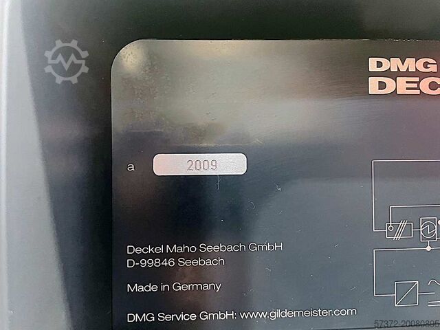 CNC Machining Center DMG Mori HSC 55 linear