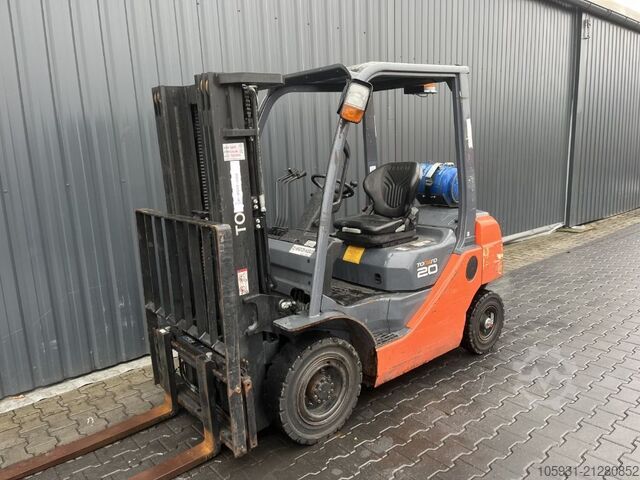 LPG Forklifts Toyota 8FGF20