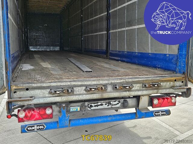 Sliding tarpaulins Vanhool 