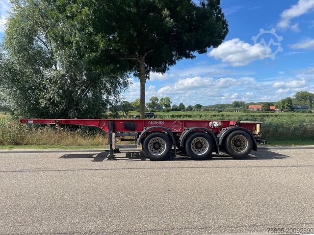 Container transport Schmitz Cargobull SCF24 20 FT Chassis / Tank / ADR / BPW Axles / ...