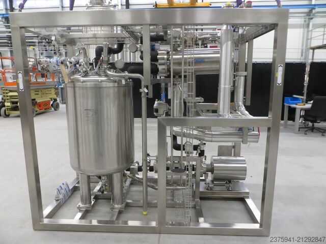 GMP CIP-Anlage + 200 l Vorlagebehälter Brinox LEP12 CS6720 Paket 2