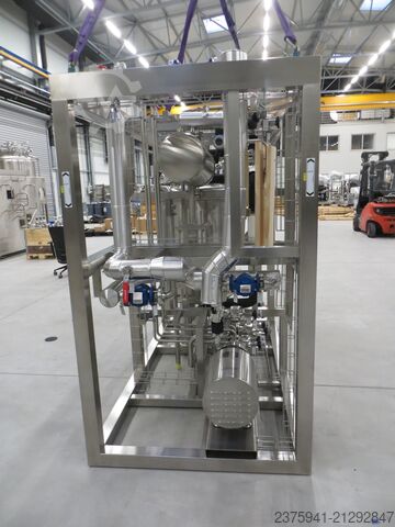 GMP CIP-Anlage + 200 l Vorlagebehälter Brinox LEP12 CS6720 Paket 2