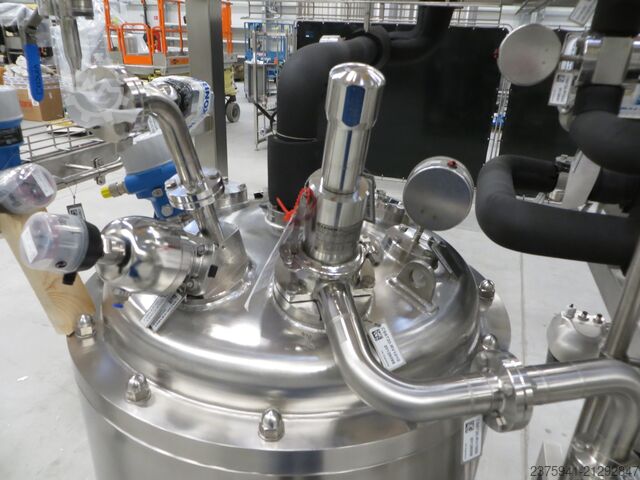 GMP CIP-Anlage + 200 l Vorlagebehälter Brinox LEP12 CS6720 Paket 2