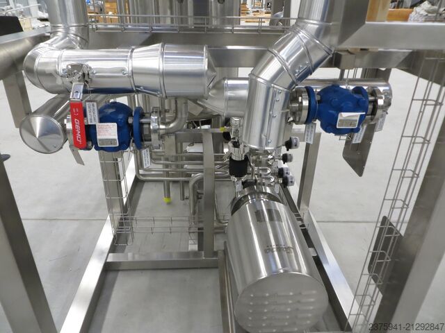 GMP CIP-Anlage + 200 l Vorlagebehälter Brinox LEP12 CS6720 Paket 2