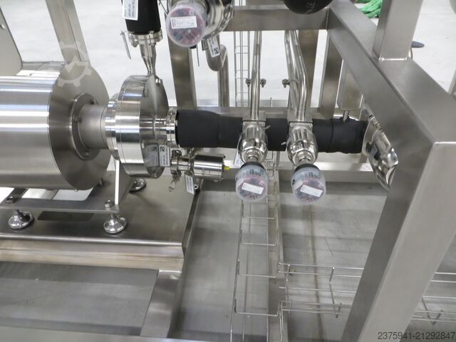 GMP CIP-Anlage + 200 l Vorlagebehälter Brinox LEP12 CS6720 Paket 2