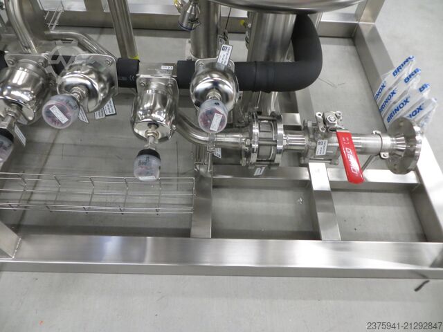 GMP CIP-Anlage + 200 l Vorlagebehälter Brinox LEP12 CS6720 Paket 2