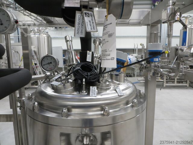 GMP CIP-Anlage + 200 l Vorlagebehälter Brinox LEP12 CS6720 Paket 2