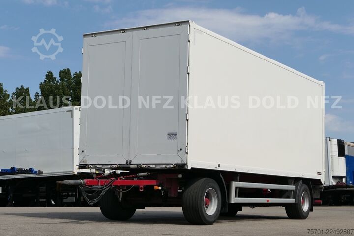 Box trailer SPIER AGL 290 Koffer 47m³ Durchladeeinrichtung LBW