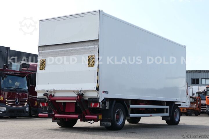 Box trailer SPIER AGL 290 Koffer 47m³ Durchladeeinrichtung LBW
