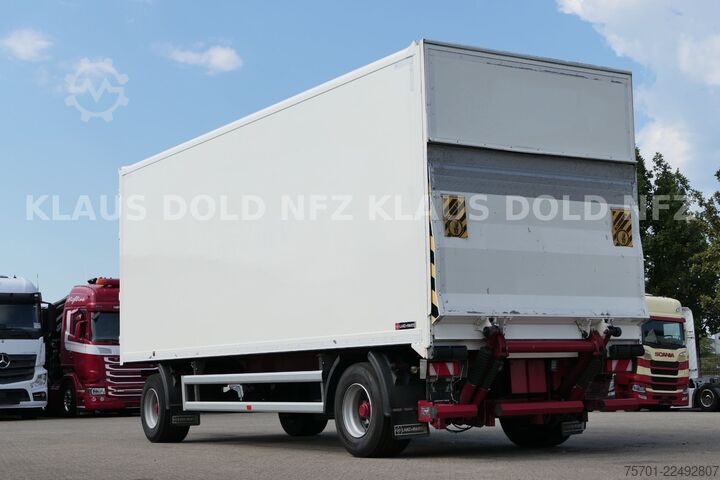 Box trailer SPIER AGL 290 Koffer 47m³ Durchladeeinrichtung LBW