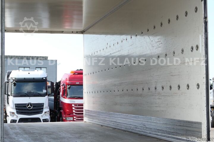 Box trailer SPIER AGL 290 Koffer 47m³ Durchladeeinrichtung LBW