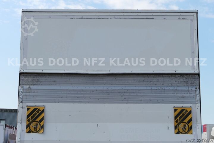 Box trailer SPIER AGL 290 Koffer 47m³ Durchladeeinrichtung LBW