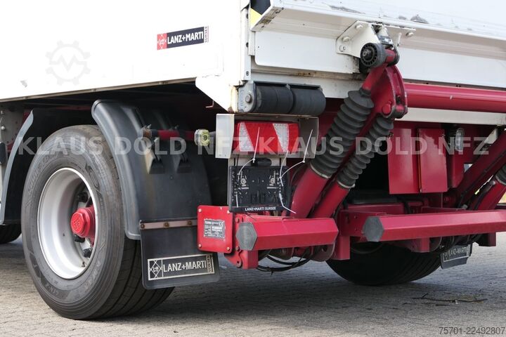 Box trailer SPIER AGL 290 Koffer 47m³ Durchladeeinrichtung LBW
