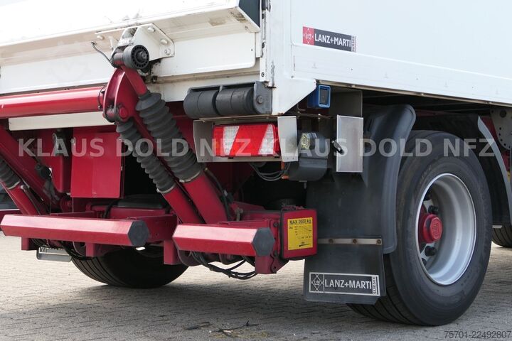 Box trailer SPIER AGL 290 Koffer 47m³ Durchladeeinrichtung LBW