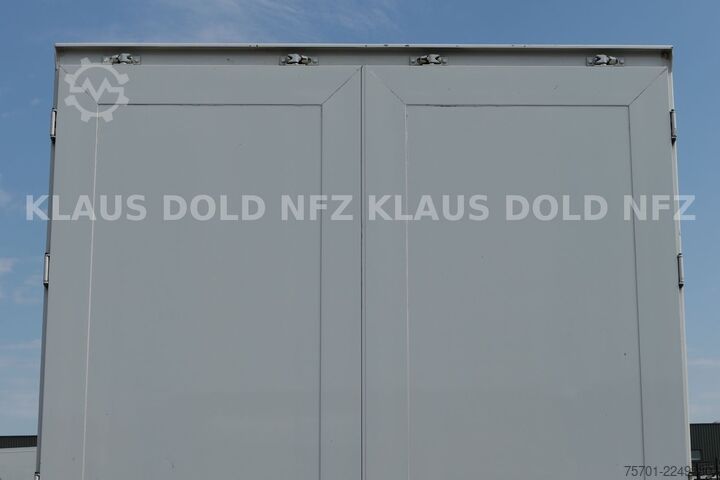 Box trailer SPIER AGL 290 Koffer 47m³ Durchladeeinrichtung LBW