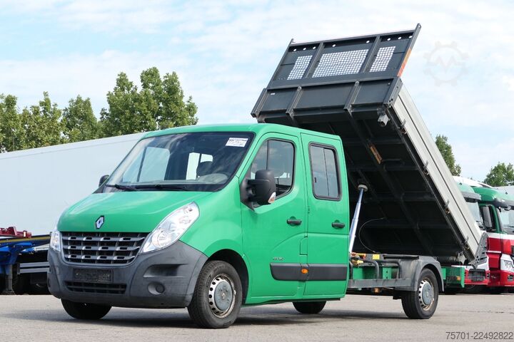 Transporter mit Kipper RENAULT Master III DoKa Kipper 3,5t Euro 5
