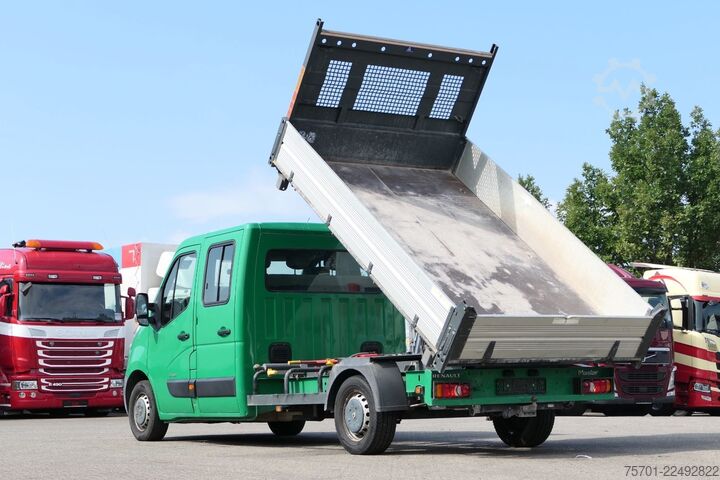 Transporter mit Kipper RENAULT Master III DoKa Kipper 3,5t Euro 5