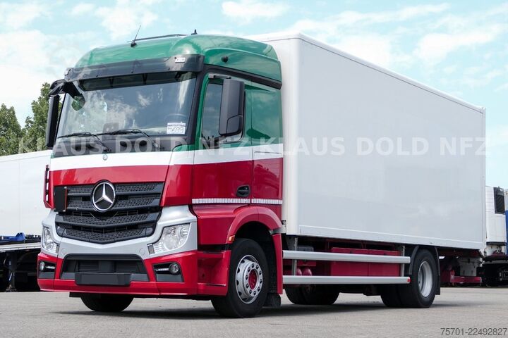 LKW mit Kofferaufbau MERCEDES-BENZ Actros 1842 Koffer Vollluft LBW Euro 6