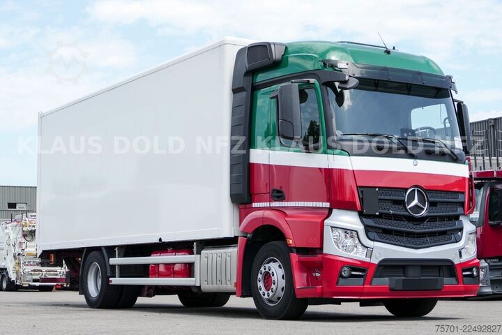 LKW mit Kofferaufbau MERCEDES-BENZ Actros 1842 Koffer Vollluft LBW Euro 6
