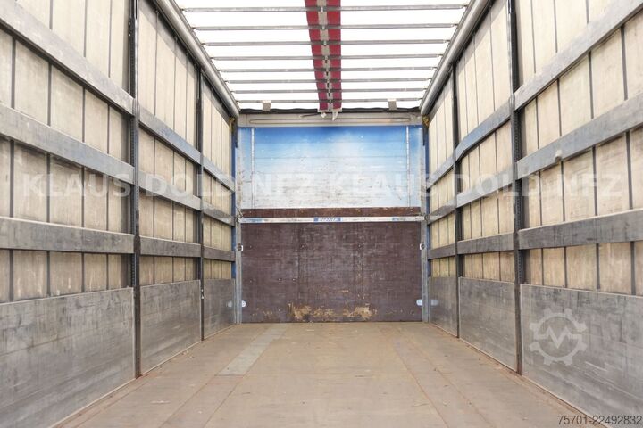 Open semitrailer with tarp KÖGEL S24-1 Pritsche Plane 94 m³ Liftachse safety-roof