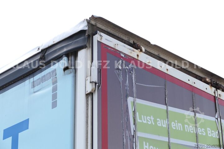 Open semitrailer with tarp KÖGEL S24-1 Pritsche Plane 94 m³ Liftachse safety-roof