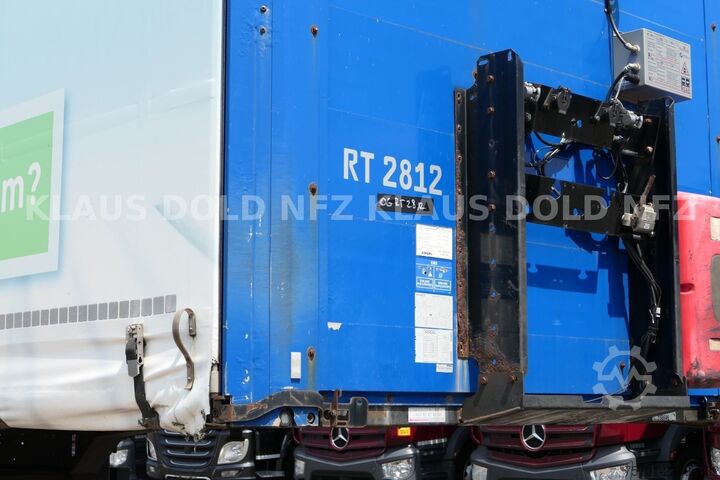 Open semitrailer with tarp KÖGEL S24-1 Pritsche Plane 94 m³ Liftachse safety-roof