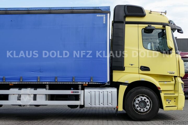 LKW mit Pritsche & Plane MERCEDES-BENZ Actros 2542 Pritsche Plane Kamera LBW EU6