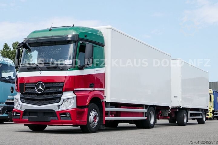 LKW mit Kofferaufbau MERCEDES-BENZ Actros 1842 Koffer Komplettzug