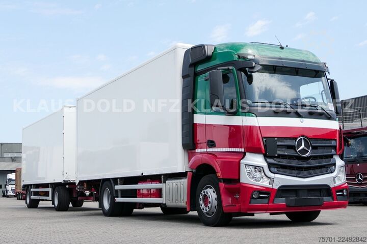 LKW mit Kofferaufbau MERCEDES-BENZ Actros 1842 Koffer Komplettzug