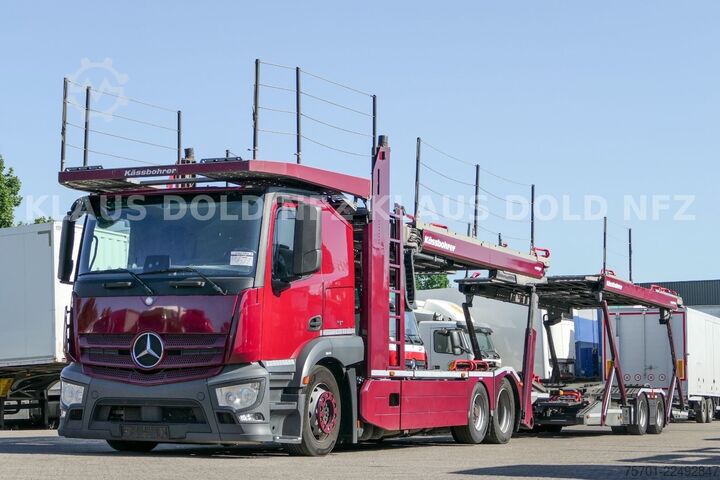 Autotransporter LKW MERCEDES-BENZ Antos 2343 Autotransp. Kässbohrer Supertrans