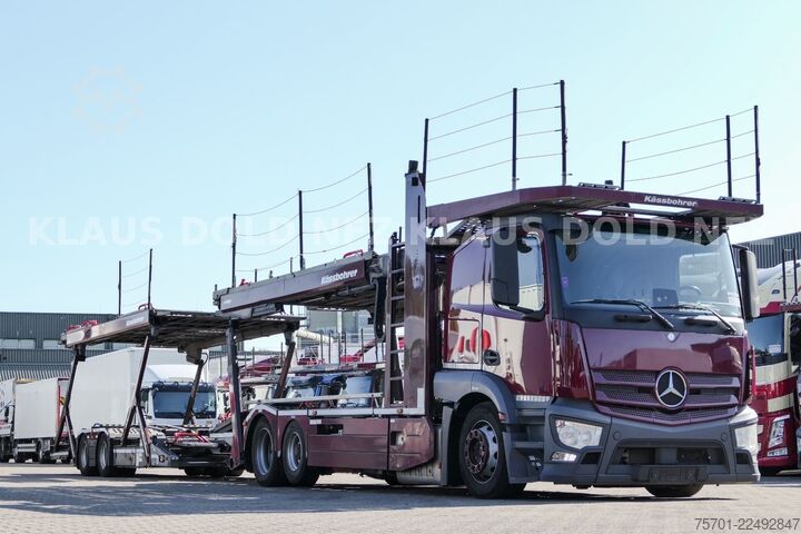 Autotransporter LKW MERCEDES-BENZ Antos 2343 Autotransp. Kässbohrer Supertrans
