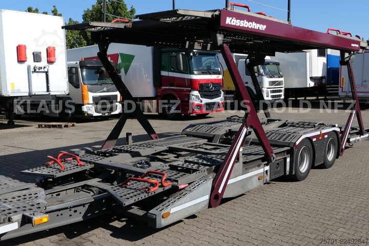 Autotransporter LKW MERCEDES-BENZ Antos 2343 Autotransp. Kässbohrer Supertrans