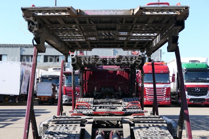Autotransporter LKW MERCEDES-BENZ Antos 2343 Autotransp. Kässbohrer Supertrans