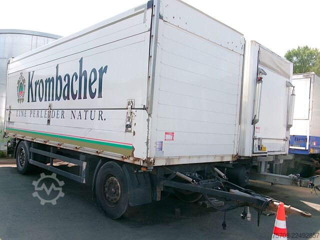 Beverage trailer ORTEN 2 Achs Schwenkwand*6,8 m*2 to LBW*SAF*16 Pal.*Ze