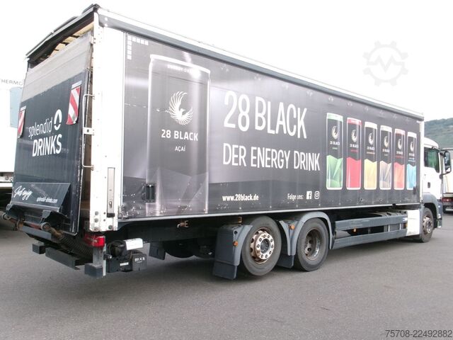 LKW mit Getränkeaufbau MAN 26.360 TGs*9 m SafeServer*2,5 to LBW*Lift/Lenk