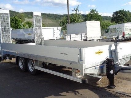 Tieflader Anhänger HUMBAUR HBT 106225 BS schräg 11,9 to GG SOFORT VERFÜGBAR