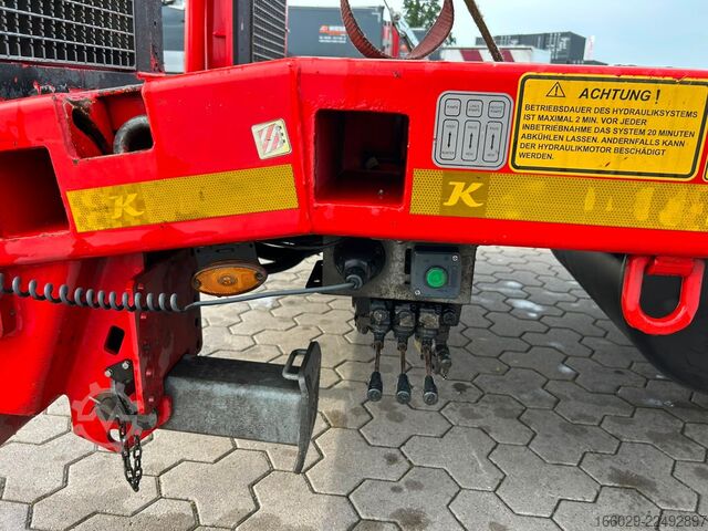 Tieflader-Sattelauflieger KÄSSBOHRER tele Tieflader mit hydr. Schwanenhals