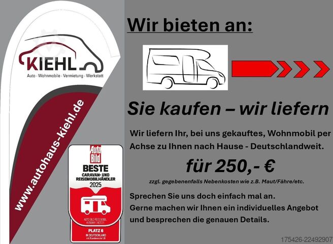 Kastenwagen Wohnmobil / Campervan CARADO pro+ CV 640 *Pakete: Safety/Media/Pro+*