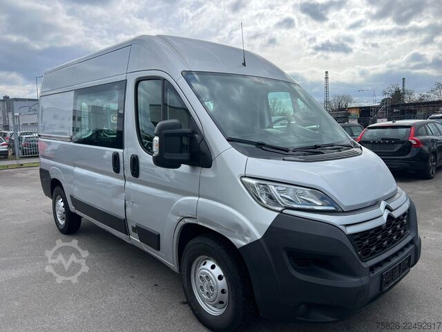 Kastenwagen hoch Citroën Jumper 35 L2H2*1.Hand*Kamera*2*Schiebetür*AHK*