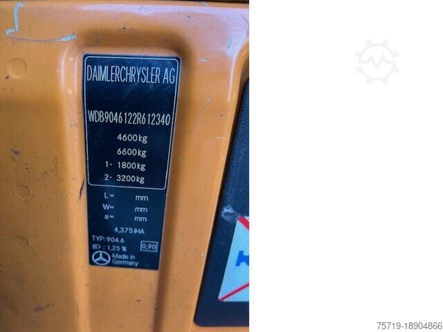 Müllwagen Mercedes-Benz Sprinter 413 CDI Hagemann 4,5SL